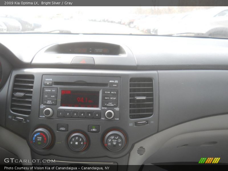 Bright Silver / Gray 2009 Kia Optima LX