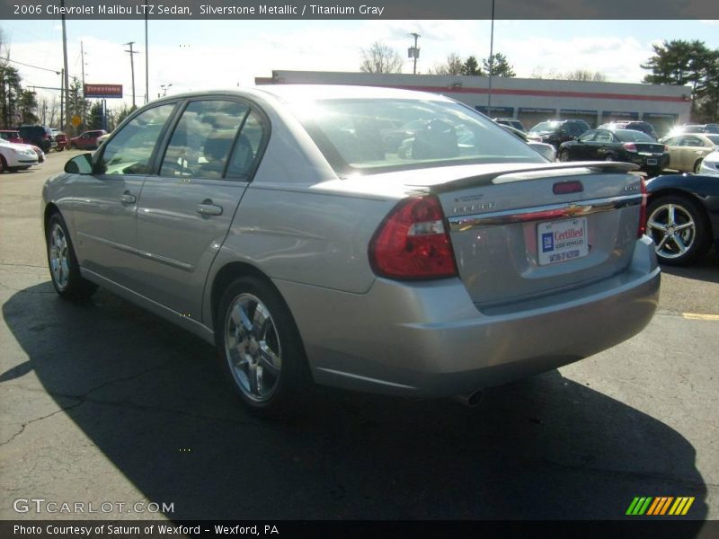 Silverstone Metallic / Titanium Gray 2006 Chevrolet Malibu LTZ Sedan