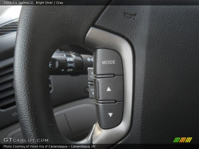 Bright Silver / Gray 2009 Kia Optima LX