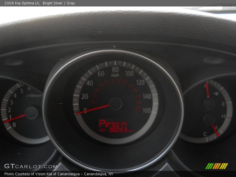 Bright Silver / Gray 2009 Kia Optima LX