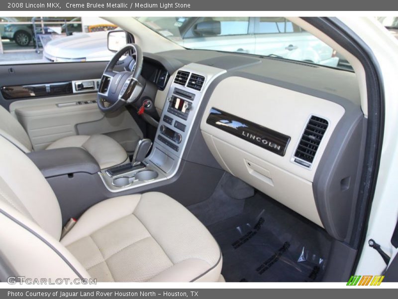 Creme Brulee Metallic / Medium Light Stone 2008 Lincoln MKX