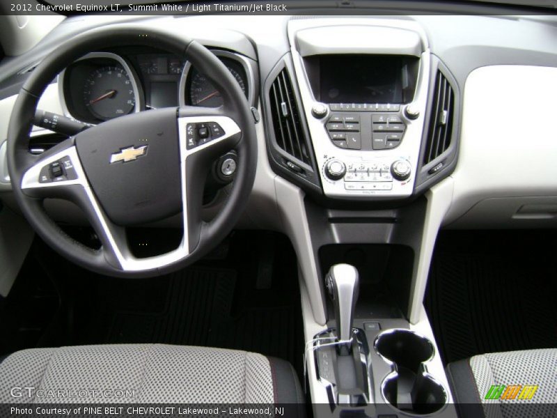 Summit White / Light Titanium/Jet Black 2012 Chevrolet Equinox LT
