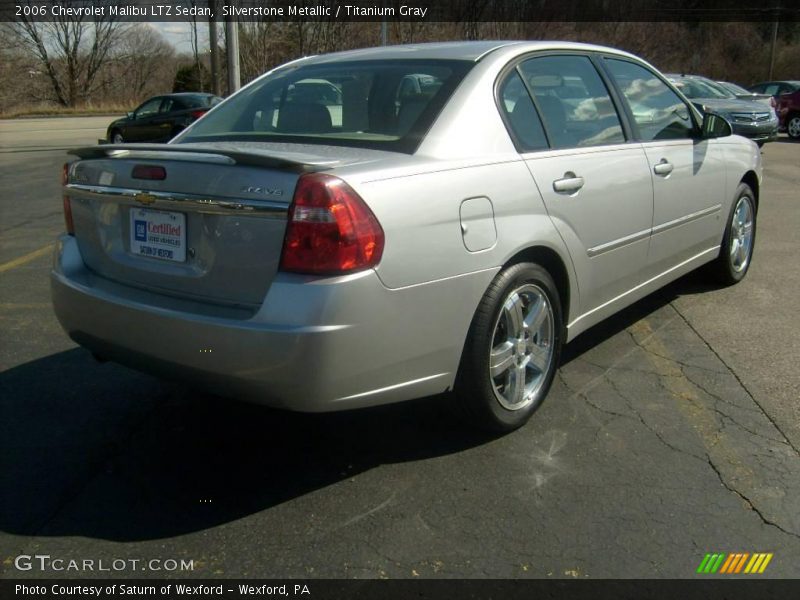 Silverstone Metallic / Titanium Gray 2006 Chevrolet Malibu LTZ Sedan