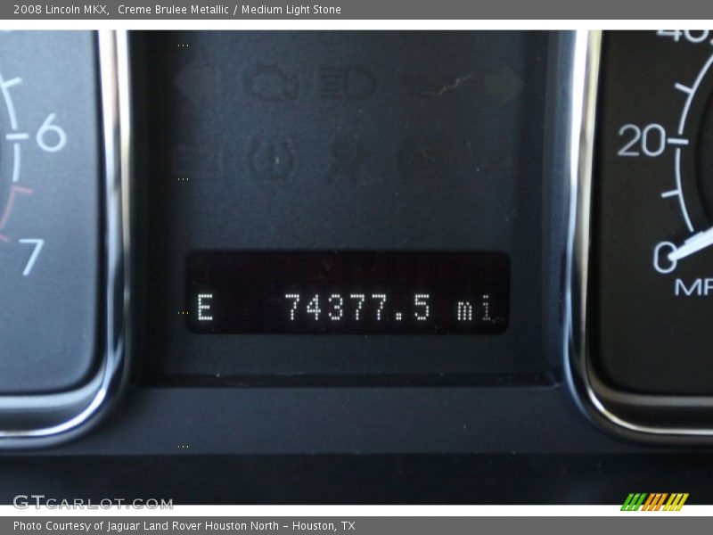 Creme Brulee Metallic / Medium Light Stone 2008 Lincoln MKX