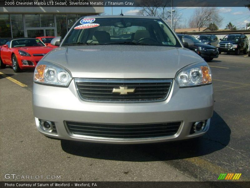 Silverstone Metallic / Titanium Gray 2006 Chevrolet Malibu LTZ Sedan
