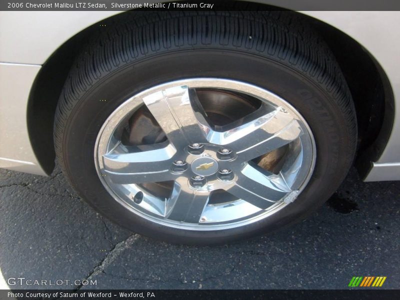 Silverstone Metallic / Titanium Gray 2006 Chevrolet Malibu LTZ Sedan