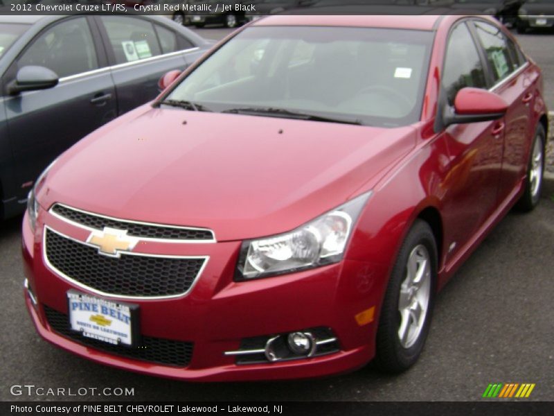 Crystal Red Metallic / Jet Black 2012 Chevrolet Cruze LT/RS