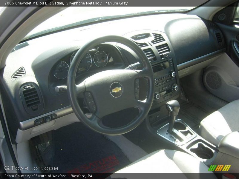 Silverstone Metallic / Titanium Gray 2006 Chevrolet Malibu LTZ Sedan