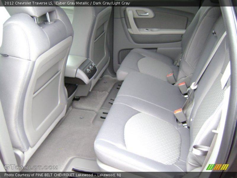 Cyber Gray Metallic / Dark Gray/Light Gray 2012 Chevrolet Traverse LS