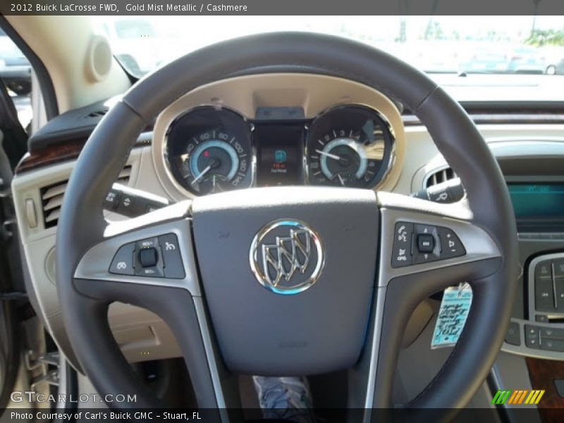 Gold Mist Metallic / Cashmere 2012 Buick LaCrosse FWD