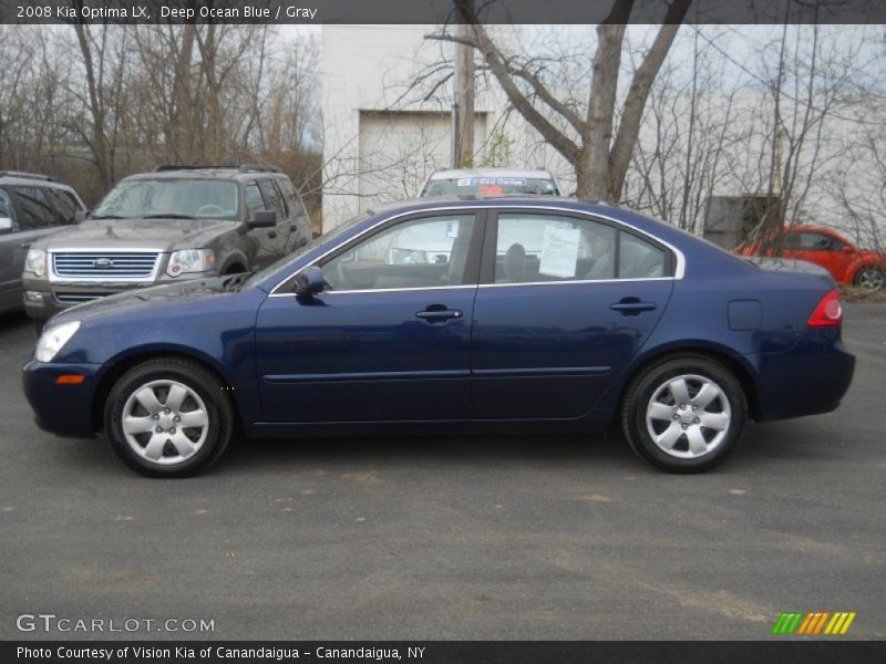  2008 Optima LX Deep Ocean Blue