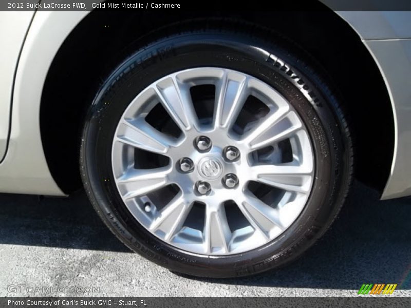 Gold Mist Metallic / Cashmere 2012 Buick LaCrosse FWD