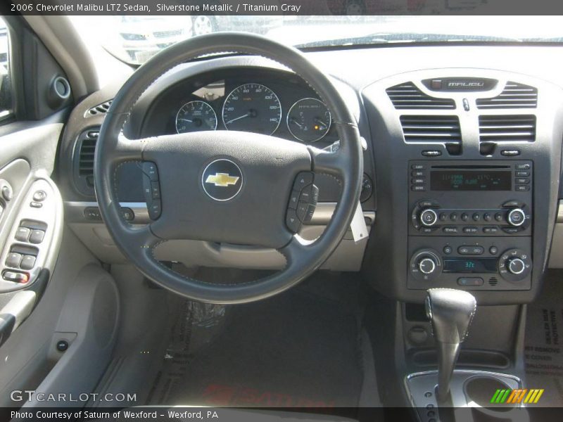 Silverstone Metallic / Titanium Gray 2006 Chevrolet Malibu LTZ Sedan