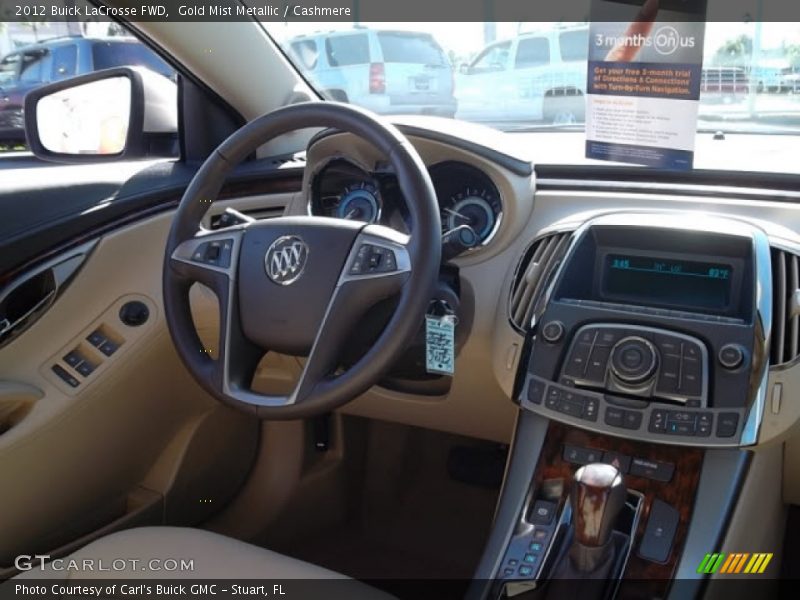 Gold Mist Metallic / Cashmere 2012 Buick LaCrosse FWD