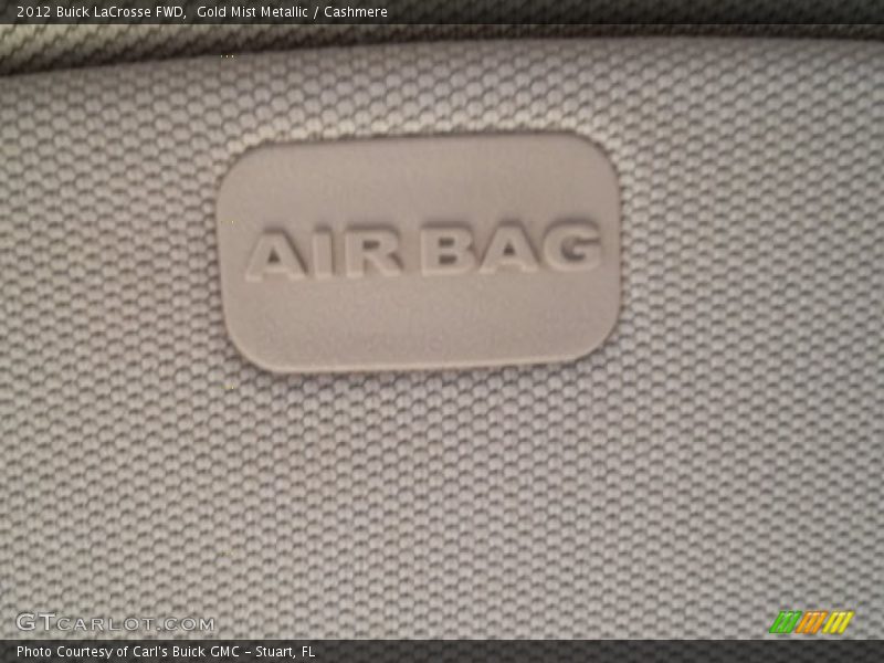 Gold Mist Metallic / Cashmere 2012 Buick LaCrosse FWD