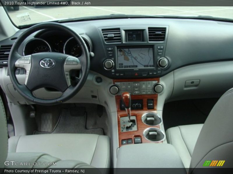 Black / Ash 2010 Toyota Highlander Limited 4WD