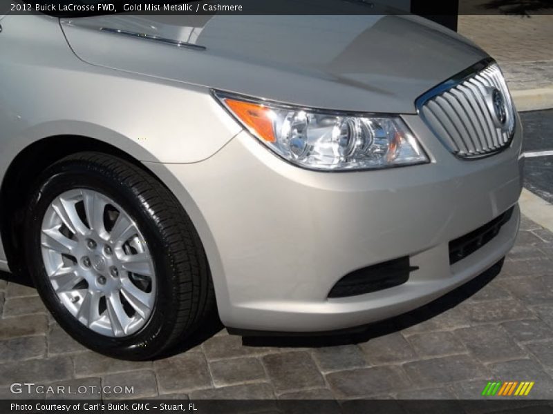 Gold Mist Metallic / Cashmere 2012 Buick LaCrosse FWD