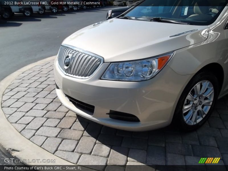 Gold Mist Metallic / Cashmere 2012 Buick LaCrosse FWD