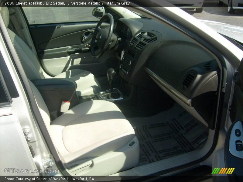Silverstone Metallic / Titanium Gray 2006 Chevrolet Malibu LTZ Sedan