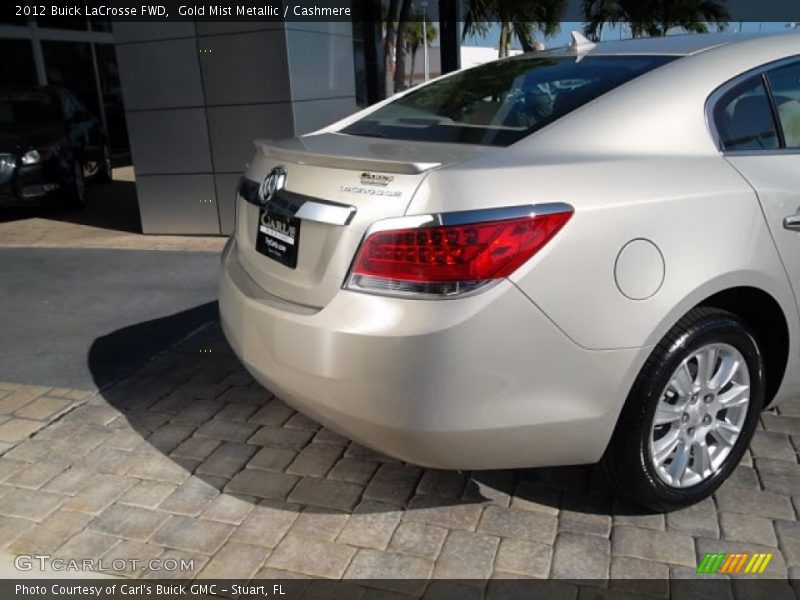 Gold Mist Metallic / Cashmere 2012 Buick LaCrosse FWD