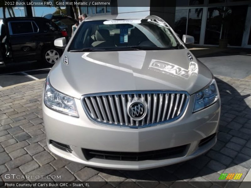 Gold Mist Metallic / Cashmere 2012 Buick LaCrosse FWD