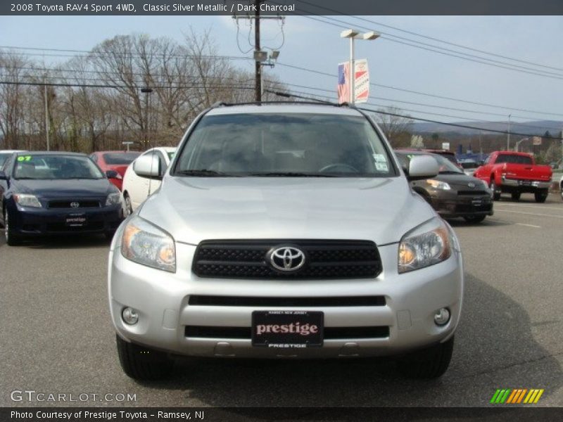 Classic Silver Metallic / Dark Charcoal 2008 Toyota RAV4 Sport 4WD