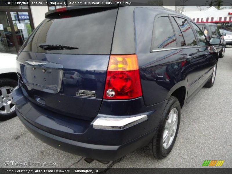 Midnight Blue Pearl / Dark Slate Gray 2005 Chrysler Pacifica Touring AWD