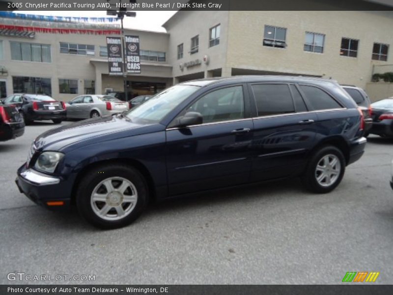 Midnight Blue Pearl / Dark Slate Gray 2005 Chrysler Pacifica Touring AWD