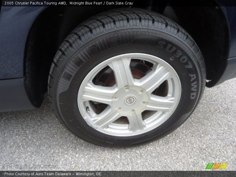Midnight Blue Pearl / Dark Slate Gray 2005 Chrysler Pacifica Touring AWD