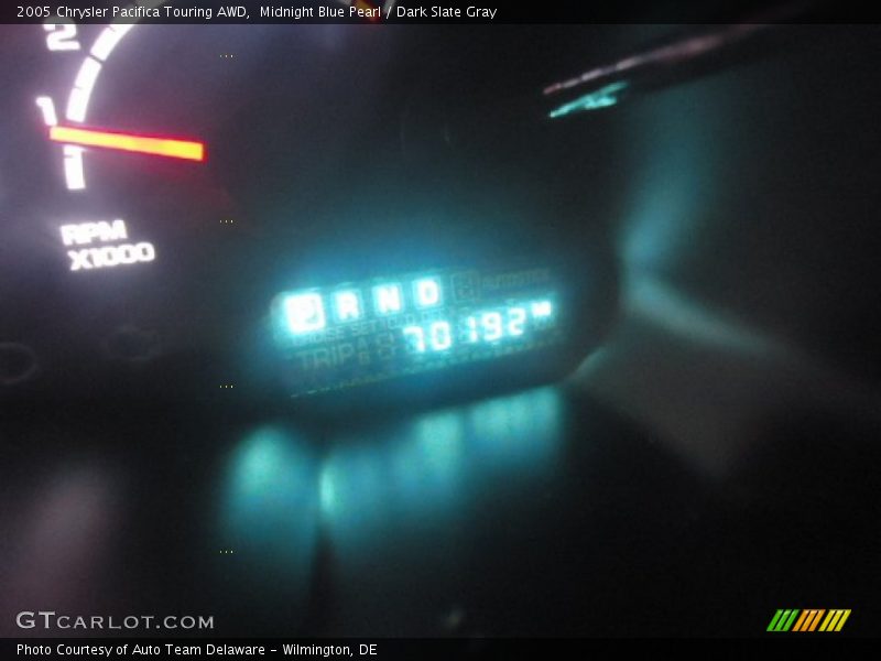 Midnight Blue Pearl / Dark Slate Gray 2005 Chrysler Pacifica Touring AWD