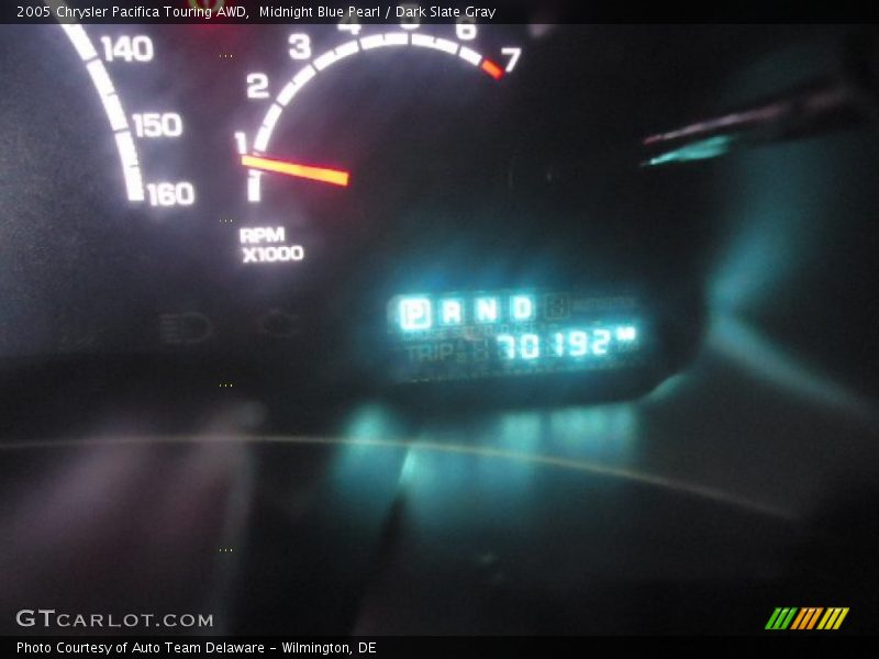 Midnight Blue Pearl / Dark Slate Gray 2005 Chrysler Pacifica Touring AWD