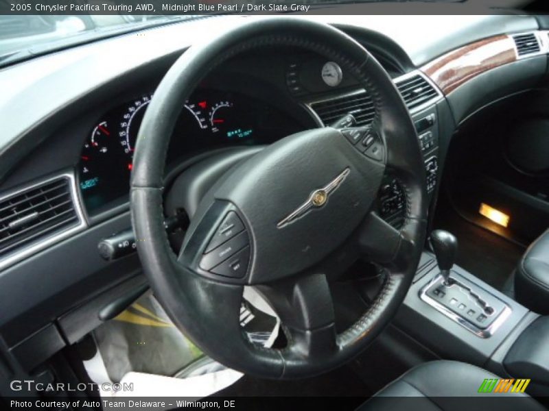 Midnight Blue Pearl / Dark Slate Gray 2005 Chrysler Pacifica Touring AWD