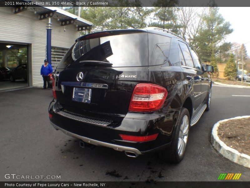 Black / Cashmere 2011 Mercedes-Benz ML 350 4Matic