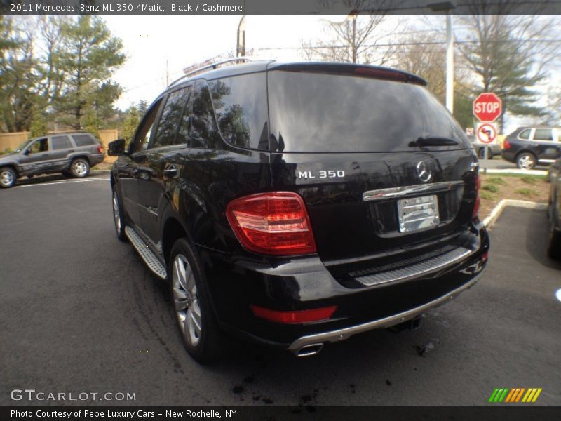 Black / Cashmere 2011 Mercedes-Benz ML 350 4Matic