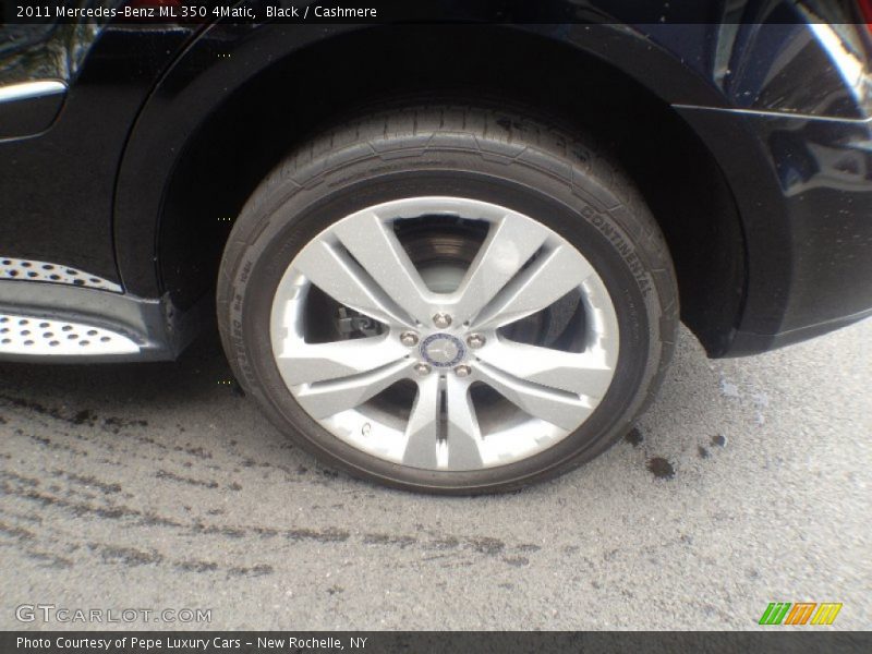 Black / Cashmere 2011 Mercedes-Benz ML 350 4Matic