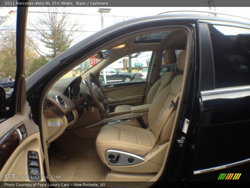 Black / Cashmere 2011 Mercedes-Benz ML 350 4Matic