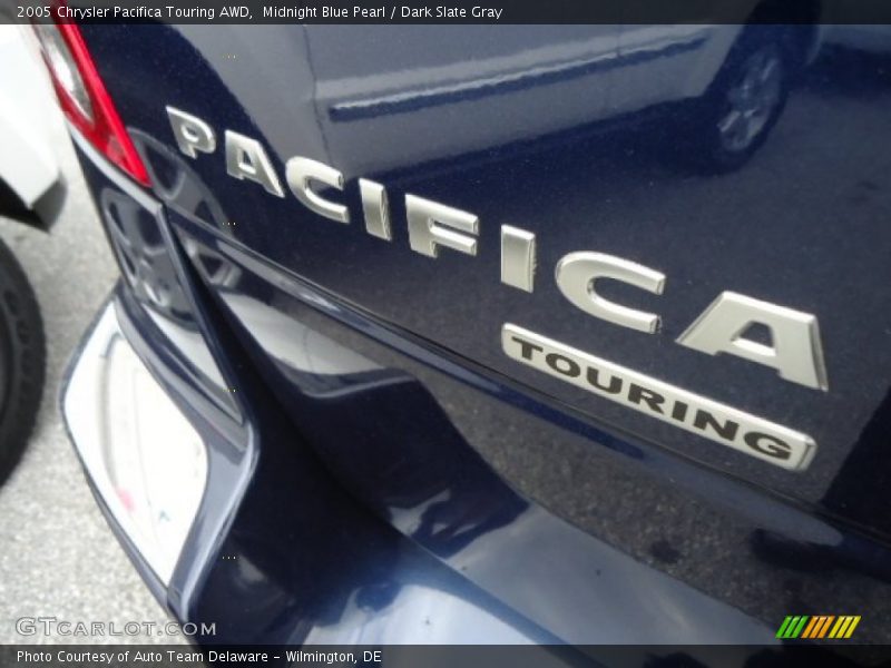 Midnight Blue Pearl / Dark Slate Gray 2005 Chrysler Pacifica Touring AWD