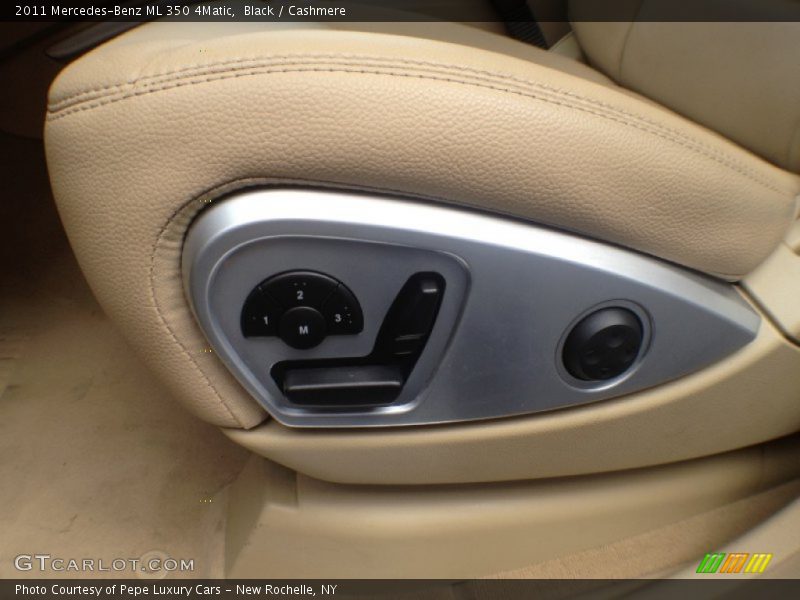 Black / Cashmere 2011 Mercedes-Benz ML 350 4Matic