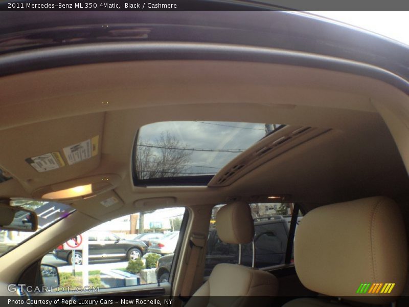 Black / Cashmere 2011 Mercedes-Benz ML 350 4Matic