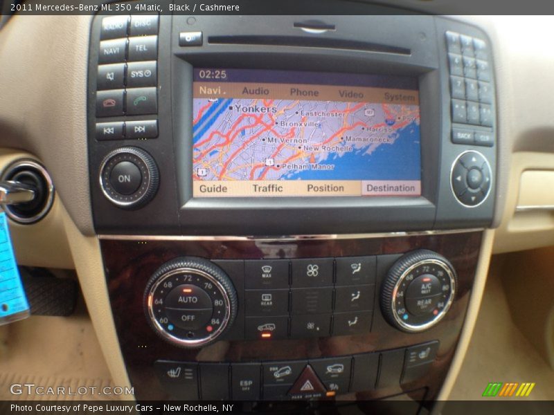 Black / Cashmere 2011 Mercedes-Benz ML 350 4Matic