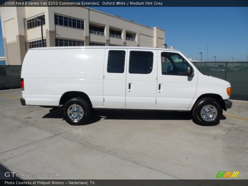 Oxford White / Medium Flint Grey 2006 Ford E Series Van E350 Commercial Extended