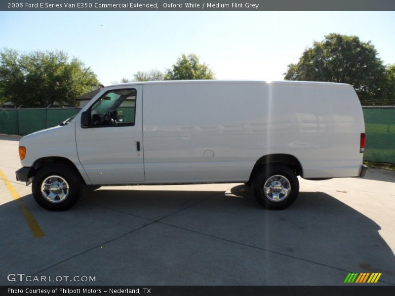 Oxford White / Medium Flint Grey 2006 Ford E Series Van E350 Commercial Extended