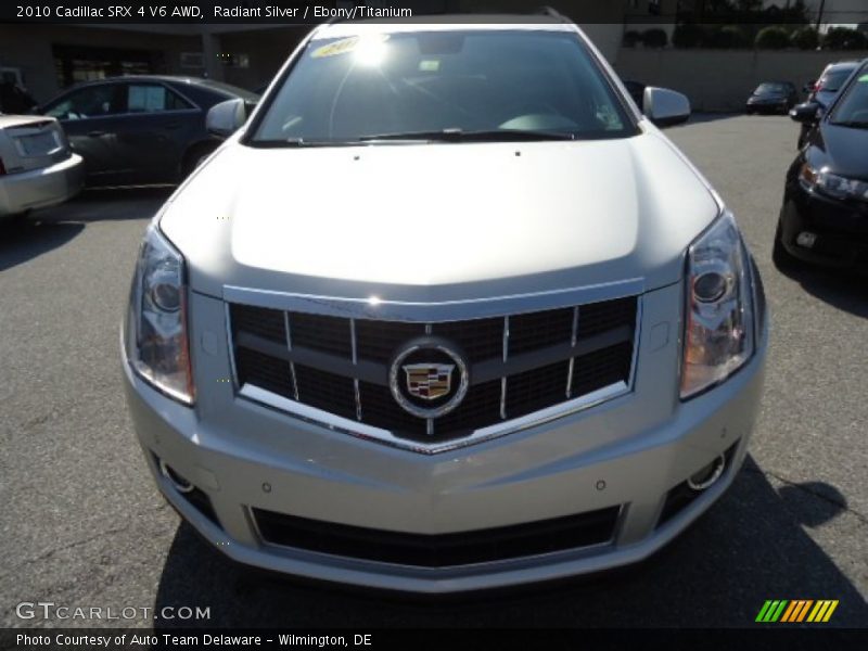 Radiant Silver / Ebony/Titanium 2010 Cadillac SRX 4 V6 AWD