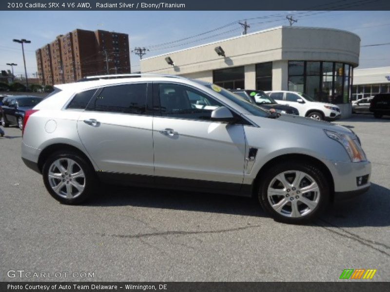 Radiant Silver / Ebony/Titanium 2010 Cadillac SRX 4 V6 AWD