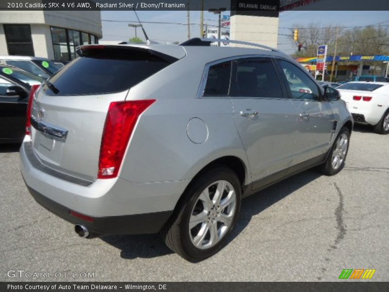 Radiant Silver / Ebony/Titanium 2010 Cadillac SRX 4 V6 AWD
