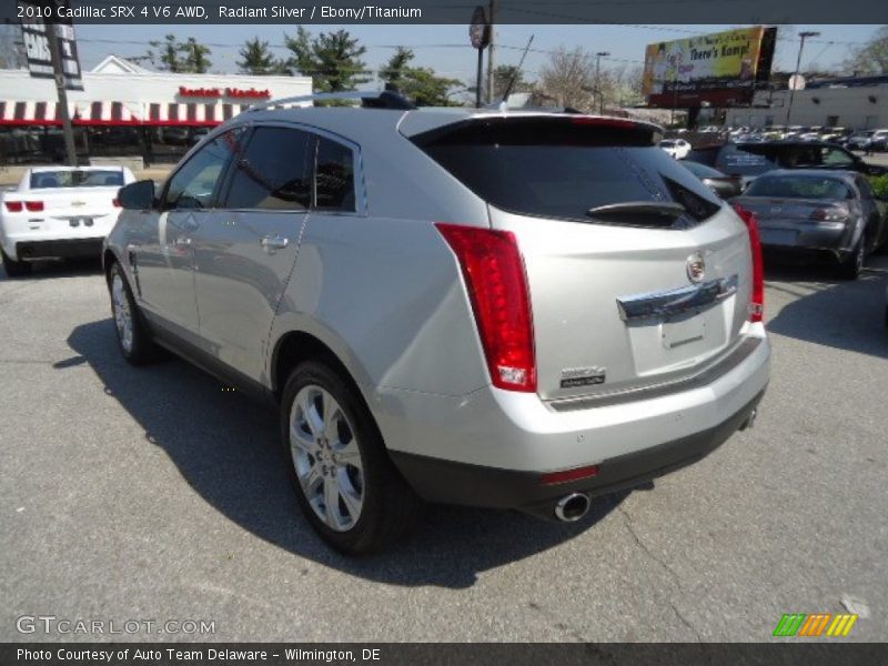 Radiant Silver / Ebony/Titanium 2010 Cadillac SRX 4 V6 AWD