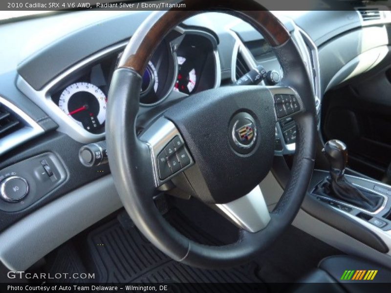 Radiant Silver / Ebony/Titanium 2010 Cadillac SRX 4 V6 AWD