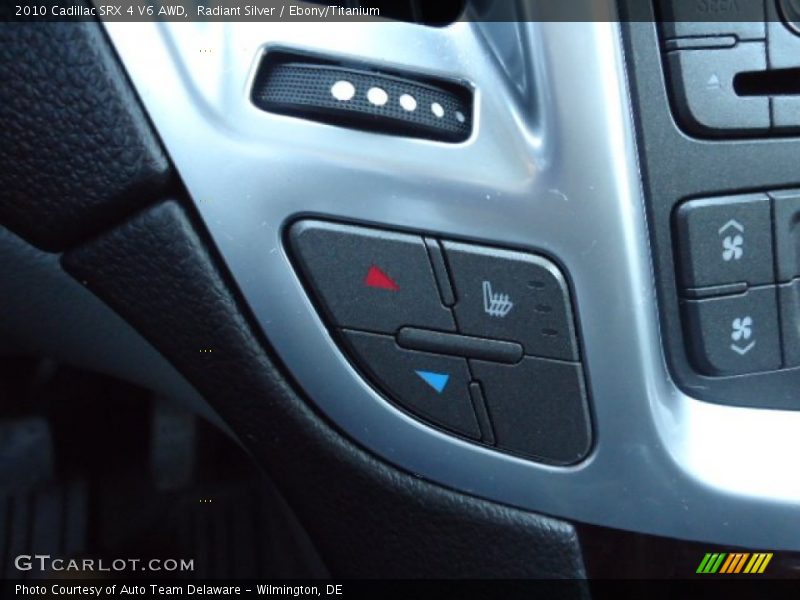 Radiant Silver / Ebony/Titanium 2010 Cadillac SRX 4 V6 AWD