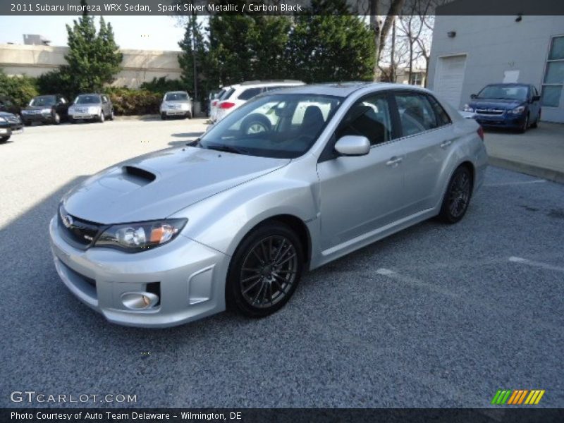 Spark Silver Metallic / Carbon Black 2011 Subaru Impreza WRX Sedan