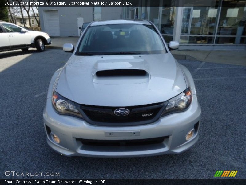 Spark Silver Metallic / Carbon Black 2011 Subaru Impreza WRX Sedan
